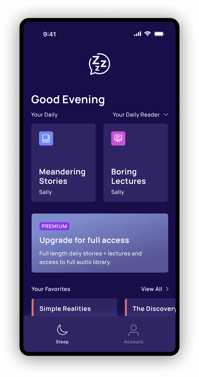 Home Screen